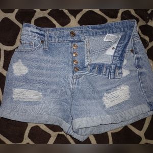 CPJ Cut off Jean Shorts